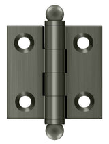 Deltana 1-1/2" x 1-1/2" Hinge; with Ball Tips; Deltana