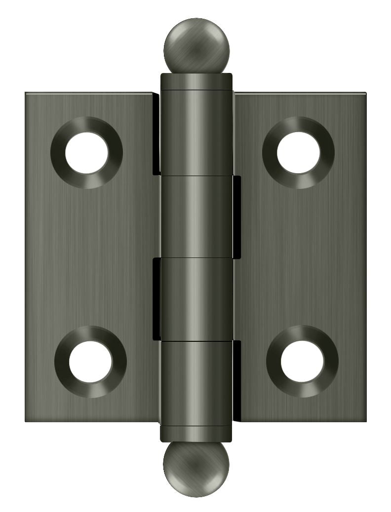 Deltana 1-1/2" x 1-1/2" Hinge; with Ball Tips; Deltana