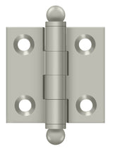 Deltana 1-1/2" x 1-1/2" Hinge; with Ball Tips; Deltana