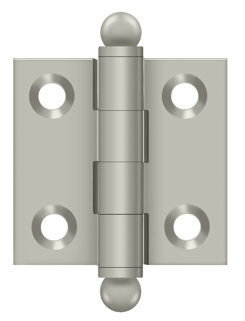 Deltana 1-1/2" x 1-1/2" Hinge; with Ball Tips; Deltana