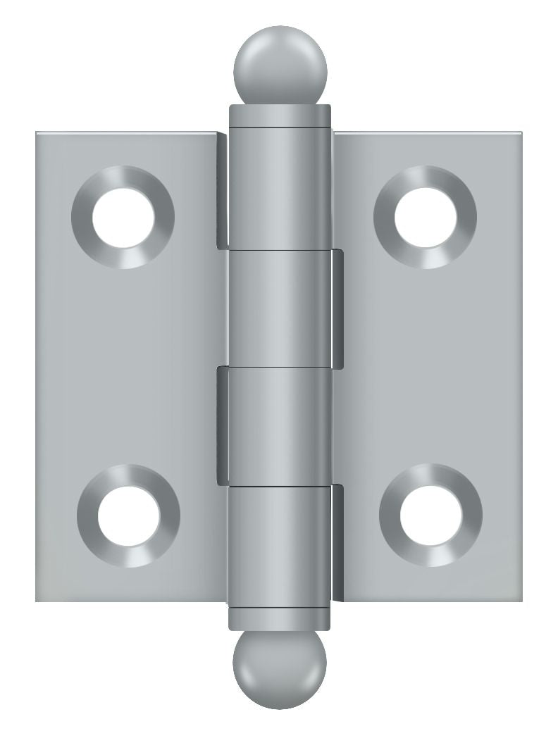 Deltana 1-1/2" x 1-1/2" Hinge; with Ball Tips; Deltana