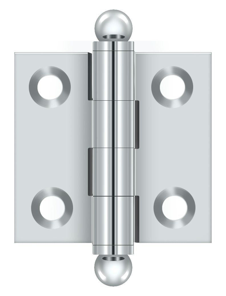 Deltana 1-1/2" x 1-1/2" Hinge; with Ball Tips; Deltana