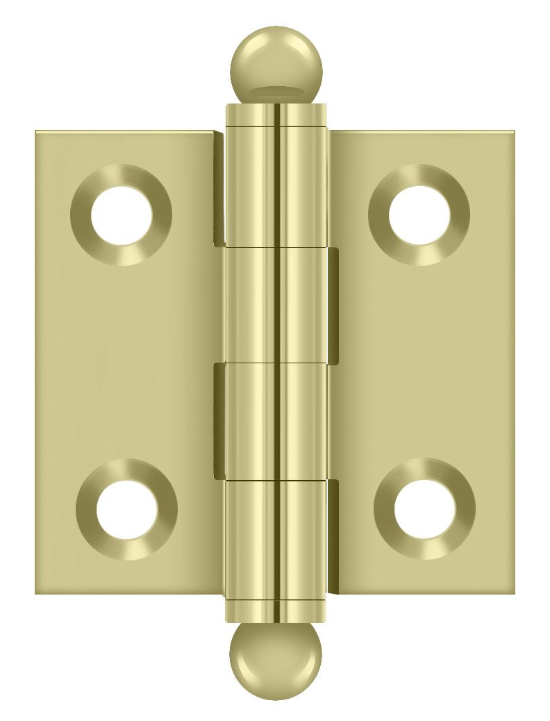 Deltana 1-1/2" x 1-1/2" Hinge; with Ball Tips; Deltana