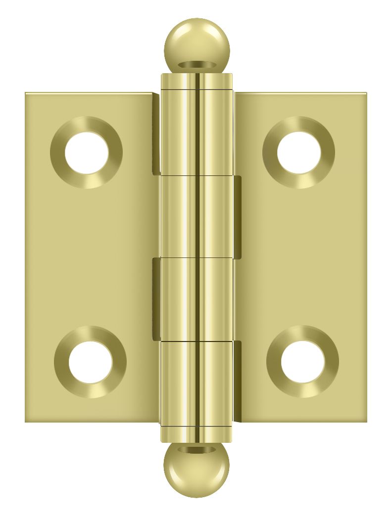 Deltana 1-1/2" x 1-1/2" Hinge; with Ball Tips; Deltana