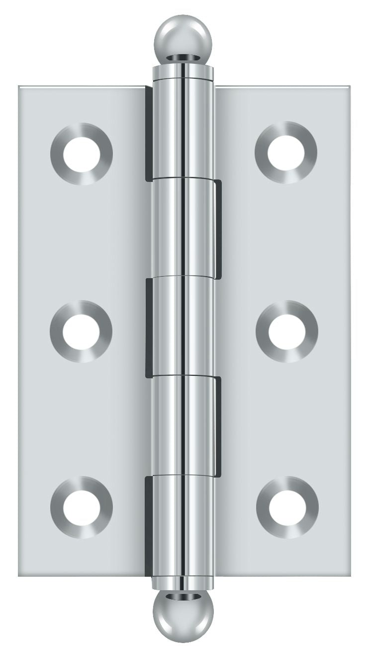 Deltana 2-1/2" x 1-11/16" Hinge; with Ball Tips; Deltana