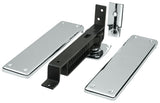 Deltana Spring Hinge; Double Action with Solid Brass Cover Plates; Deltana