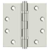 Deltana DSB45B 4-1/2" x 4-1/2" Square Hinge; Ball Bearings; Deltana