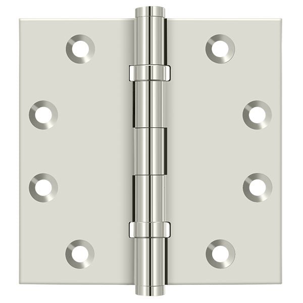 Deltana DSB45B 4-1/2" x 4-1/2" Square Hinge; Ball Bearings; Deltana