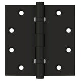 Deltana DSB45B 4-1/2" x 4-1/2" Square Hinge; Ball Bearings; Deltana