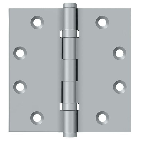 Deltana DSB45B 4-1/2" x 4-1/2" Square Hinge; Ball Bearings; Deltana