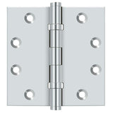 Deltana DSB45B 4-1/2" x 4-1/2" Square Hinge; Ball Bearings; Deltana