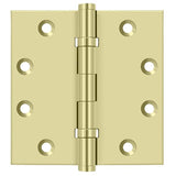 Deltana DSB45B 4-1/2" x 4-1/2" Square Hinge; Ball Bearings; Deltana