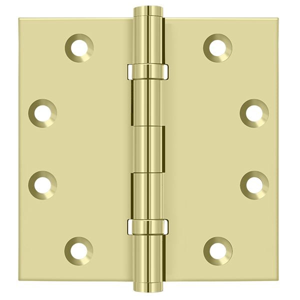 Deltana DSB45B 4-1/2" x 4-1/2" Square Hinge; Ball Bearings; Deltana