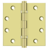 Deltana DSB45B 4-1/2" x 4-1/2" Square Hinge; Ball Bearings; Deltana