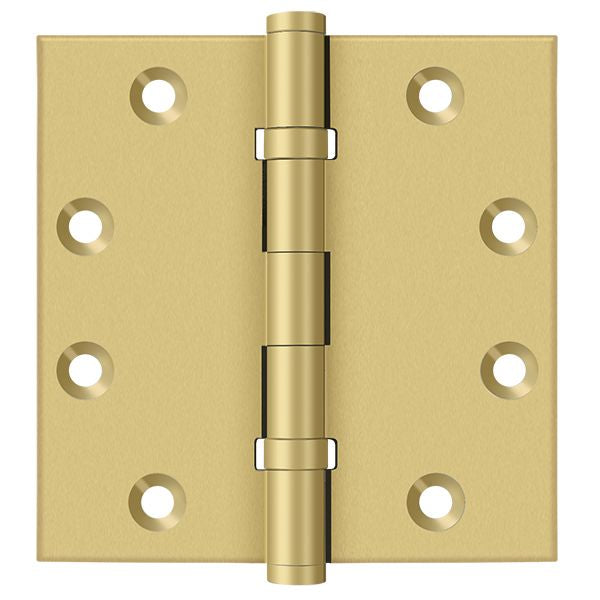 Deltana DSB45B 4-1/2" x 4-1/2" Square Hinge; Ball Bearings; Deltana