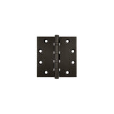 Deltana DSB45NB 4-1/2" x 4-1/2" Square Hinge; Ball Bearings; Deltana