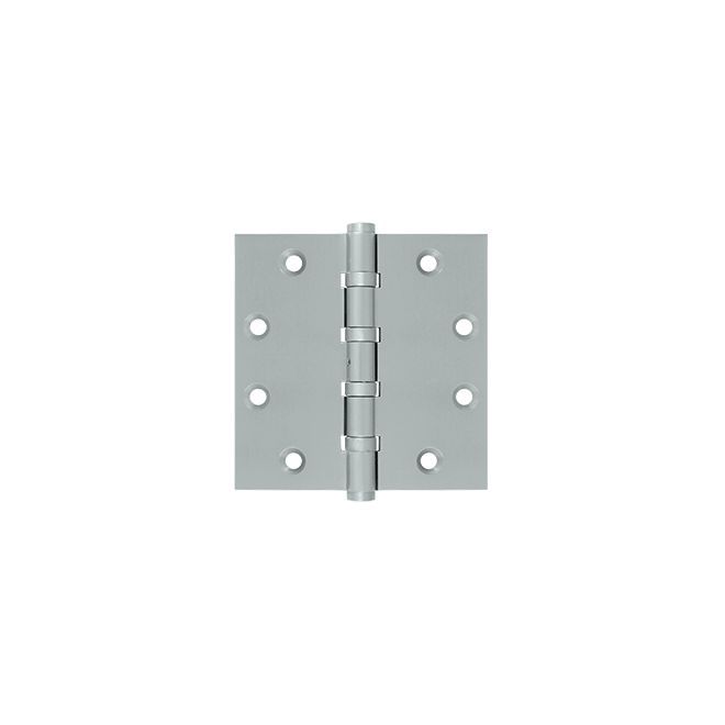 Deltana DSB45NB 4-1/2" x 4-1/2" Square Hinge; Ball Bearings; Deltana