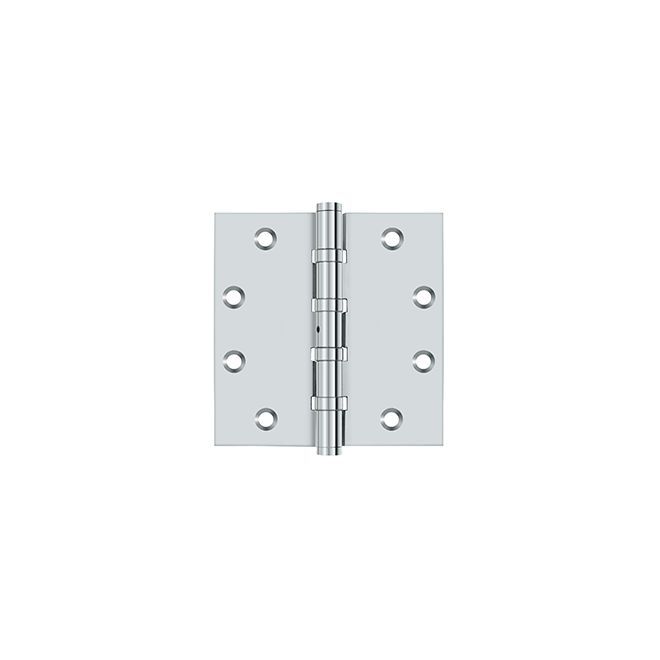 Deltana DSB45NB 4-1/2" x 4-1/2" Square Hinge; Ball Bearings; Deltana