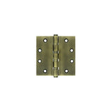 Deltana DSB45NB 4-1/2" x 4-1/2" Square Hinge; Ball Bearings; Deltana