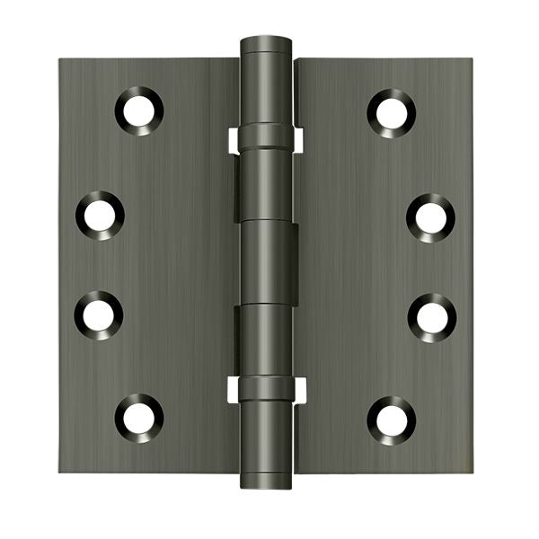 Deltana DSB4B 4" x 4" Square Hinge; Ball Bearings; Deltana