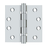 Deltana DSB4B 4" x 4" Square Hinge; Ball Bearings; Deltana