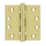 Deltana DSB4B 4" x 4" Square Hinge; Ball Bearings; Deltana