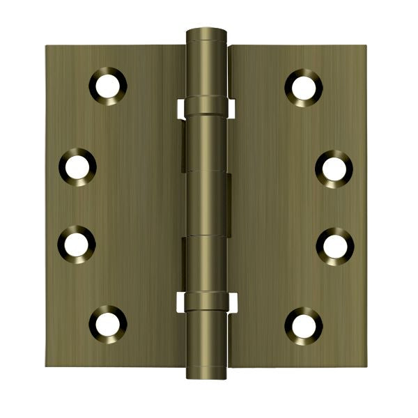 Deltana DSB4B 4" x 4" Square Hinge; Ball Bearings; Deltana