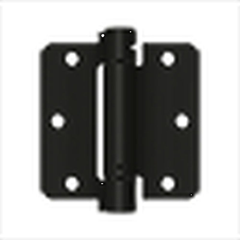 Deltana 3-1/2" x 3-1/2" x 1/4" Spring Hinge; Deltana