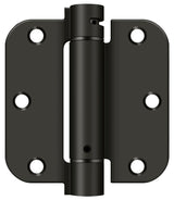 Deltana 3-1/2" x 3-1/2" x 5/8" Spring Hinge; Deltana