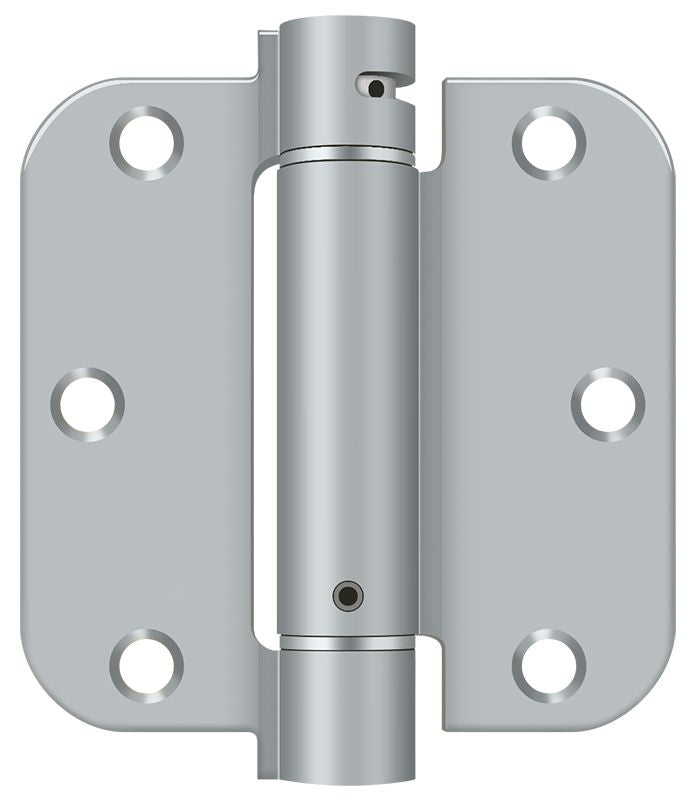 Deltana 3-1/2" x 3-1/2" x 5/8" Spring Hinge; Deltana