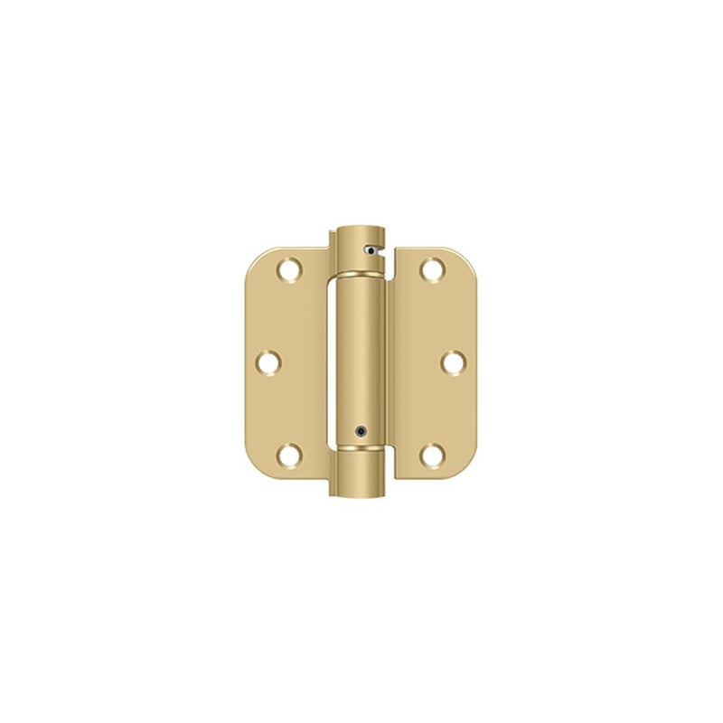 Deltana 3-1/2" x 3-1/2" x 5/8" Spring Hinge; Deltana