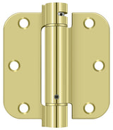 Deltana 3-1/2" x 3-1/2" x 5/8" Spring Hinge; Deltana