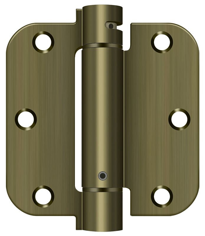 Deltana 3-1/2" x 3-1/2" x 5/8" Spring Hinge; Deltana