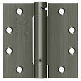 Deltana 4-1/2" x 4-1/2" Spring Hinge; Deltana