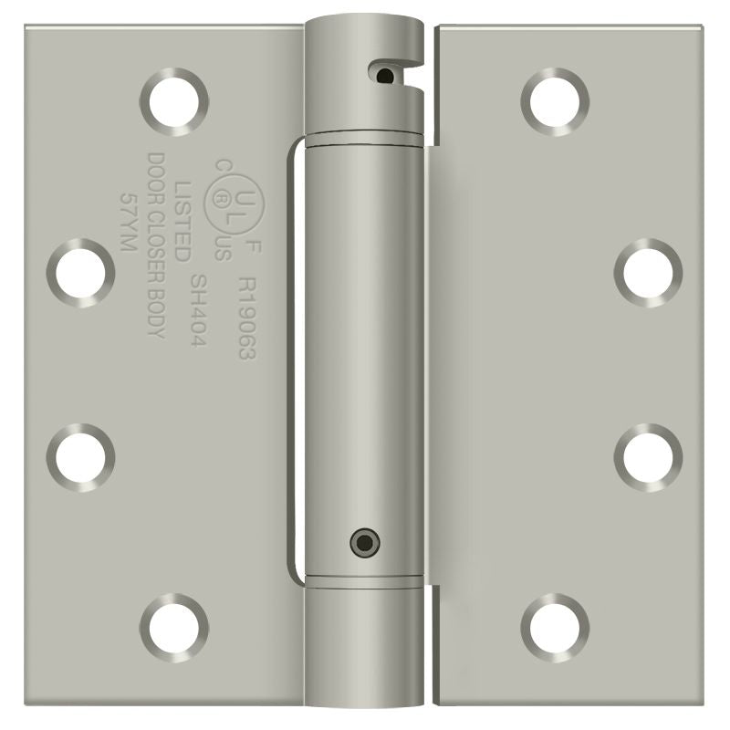 Deltana 4-1/2" x 4-1/2" Spring Hinge; Deltana