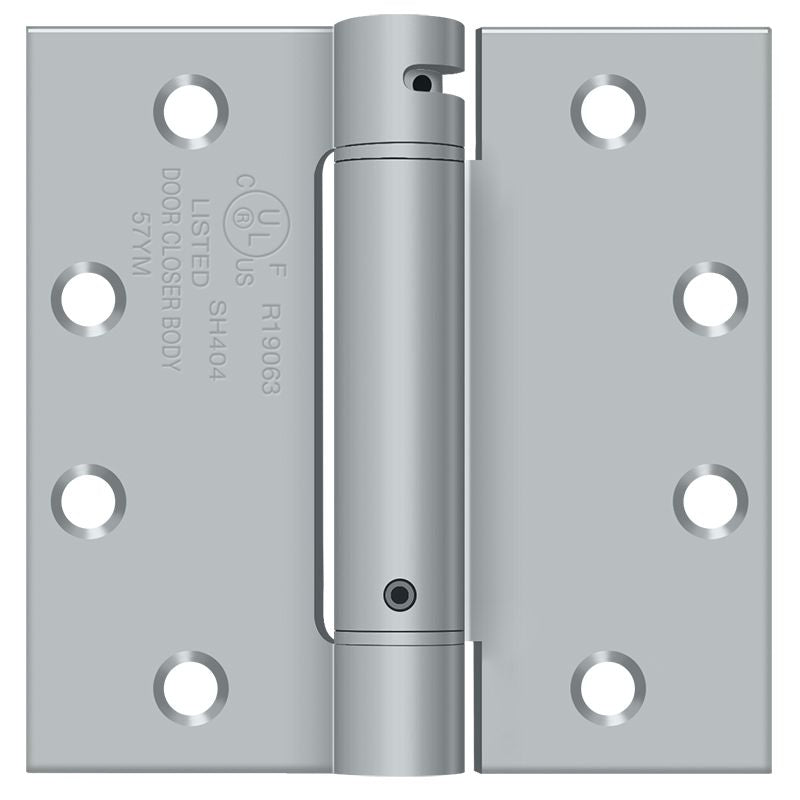 Deltana 4-1/2" x 4-1/2" Spring Hinge; Deltana