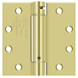 Deltana 4-1/2" x 4-1/2" Spring Hinge; Deltana