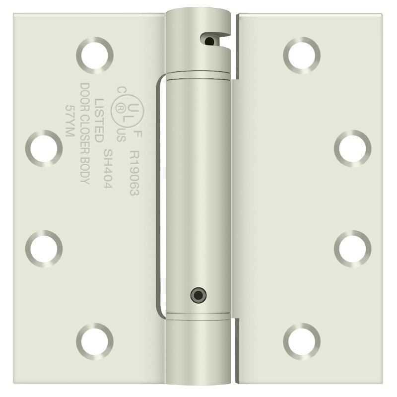 Deltana 4-1/2" x 4-1/2" Spring Hinge; Deltana