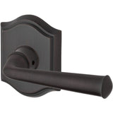 Baldwin Reserve Entry Federal Lever and Traditional Arch Rose with 6AL Latch and Dual Strike Baldwin Reserve