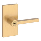 Baldwin Reserve Square Lever Entry with 6AL Latch and Dual Strike Baldwin Reserve