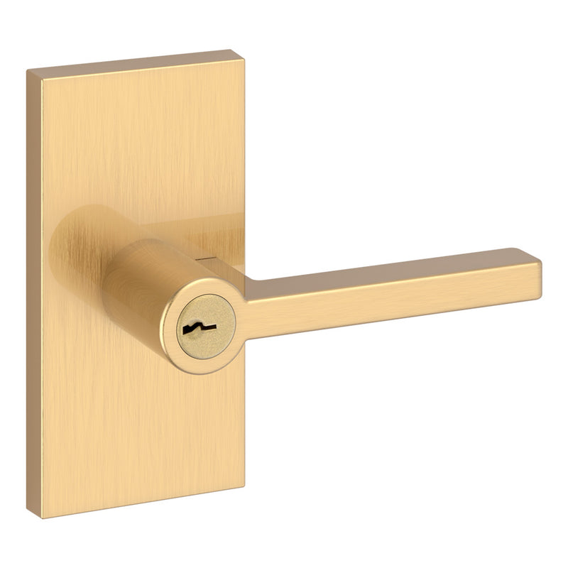 Baldwin Reserve Square Lever Entry with 6AL Latch and Dual Strike Baldwin Reserve