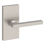 Baldwin Reserve Full Dummy Square Lever and Contemporary 5" Rose Baldwin Reserve