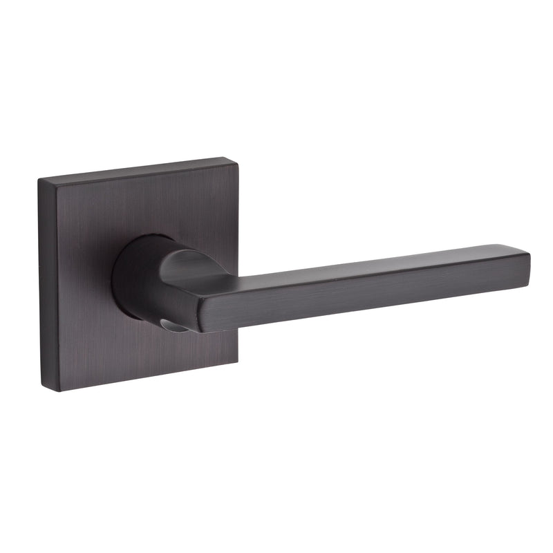 Baldwin Reserve Full Dummy Square Lever and Contemporary Square Rose Baldwin Reserve