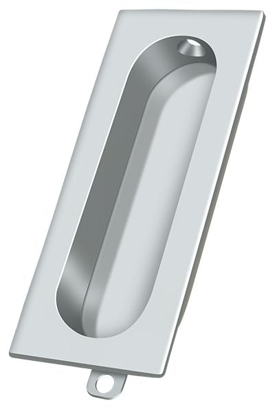 Deltana Flush Pull; Rectangle; 3-1/8" x 15/16"; Deltana