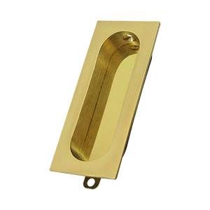 Deltana Flush Pull; Rectangle; 3-1/8" x 15/16"; Deltana