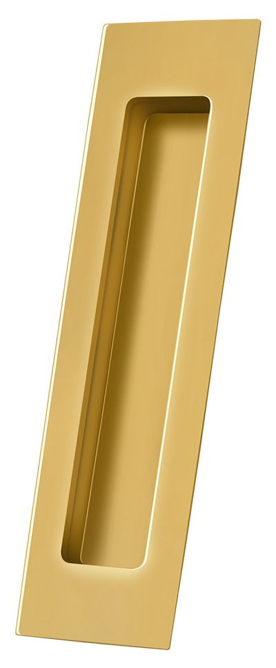 Deltana Flush Pull; Rectangular; Solid Brass; 7" x 1-7/8" x 3/8"; Deltana