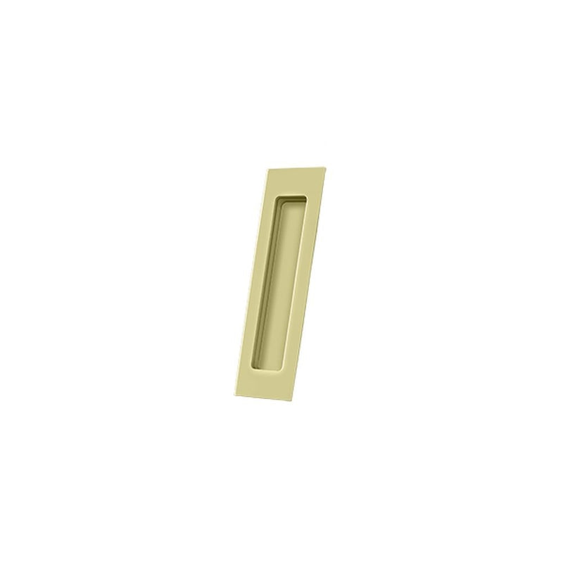 Deltana Flush Pull; Rectangular; Solid Brass; 7" x 1-7/8" x 3/8"; Deltana