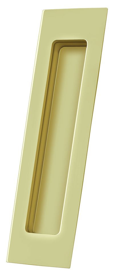 Deltana Flush Pull; Rectangular; Solid Brass; 7" x 1-7/8" x 3/8"; Deltana