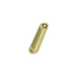 Deltana Flush Pull; 4" x 1" x 1/2"; Deltana