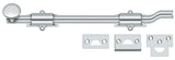 Deltana 12" Surface Bolt with Offset; Heavy Duty; Deltana